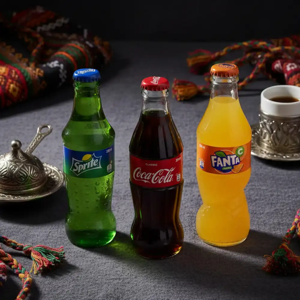 COCA-COLA, FANTA, SPRITE