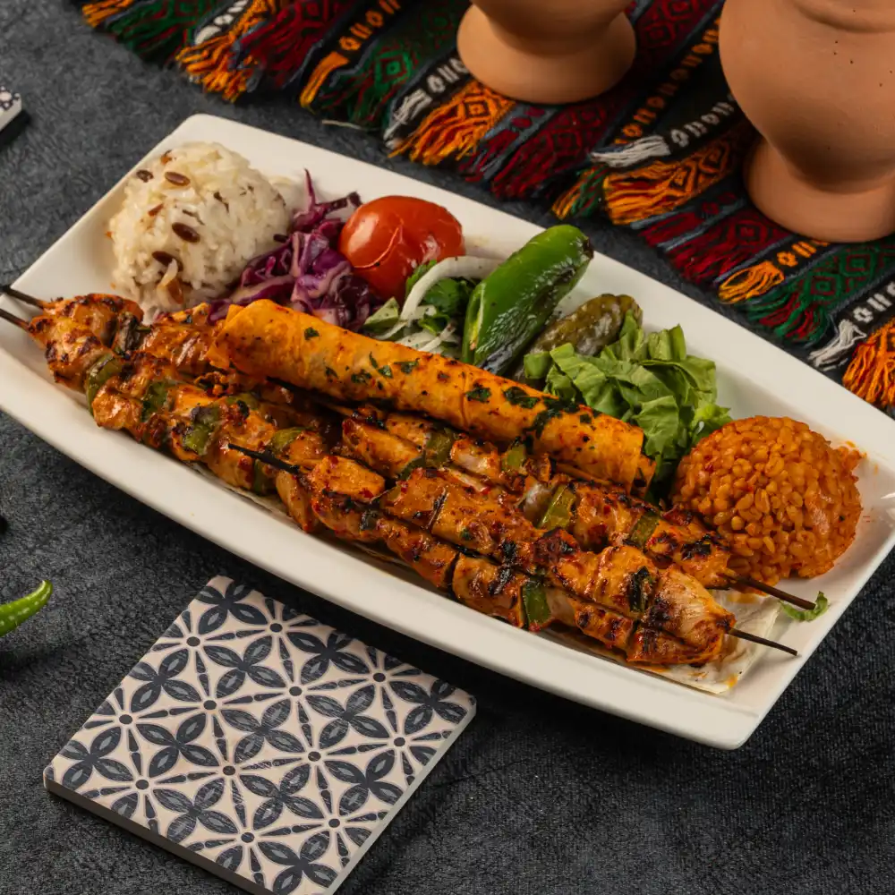 CHICKEN KEBAB ON SKEWERS